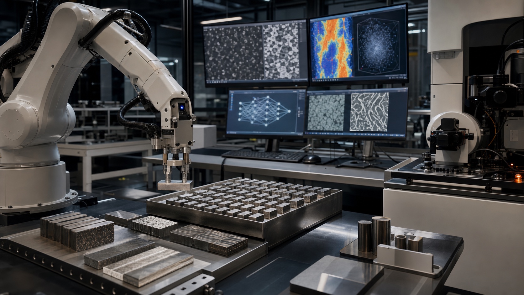 Digital materials and welding process research platform